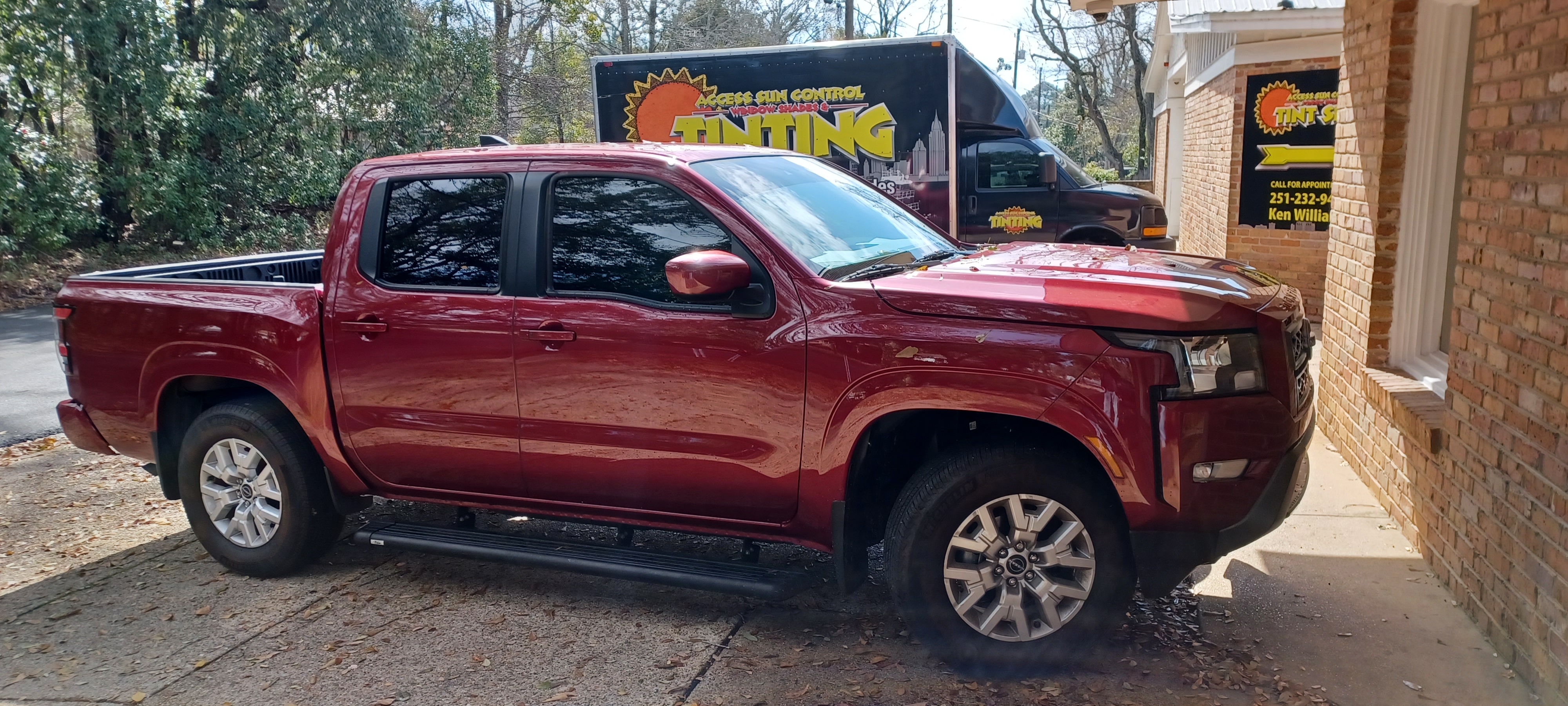 Ceramic window tint on SUV – heat rejection & privacy