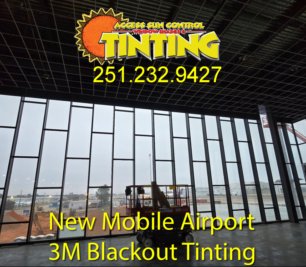 New Mobile Airport – 3M Blackout Tinting